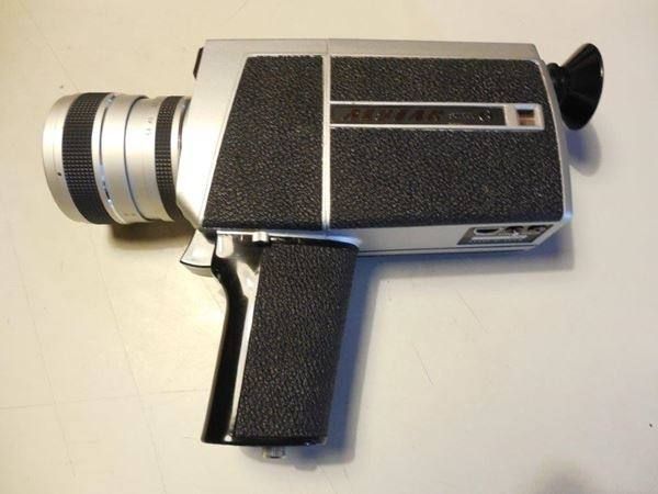 Camera filmar vintage para coleccionadores