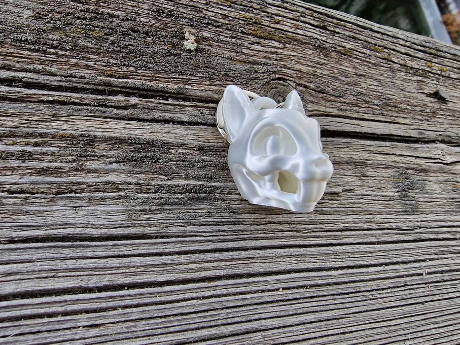 porta chaves cranios animais imprimido 3d