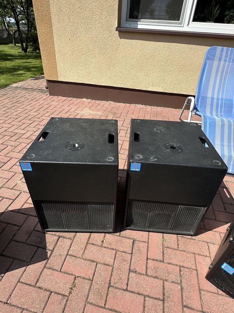 Nagłośnienie silver sound kolumny pasywne KXV 312 subbas