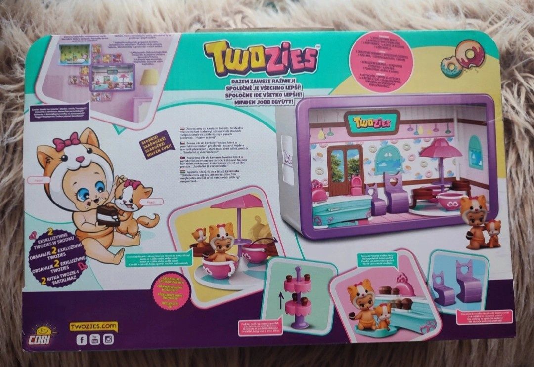 Twozies zabawna kawiarenka figurka cobi