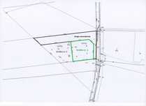 Działka 475+189 m2, pozwolenie na budowę i projekt dom wolnostojący