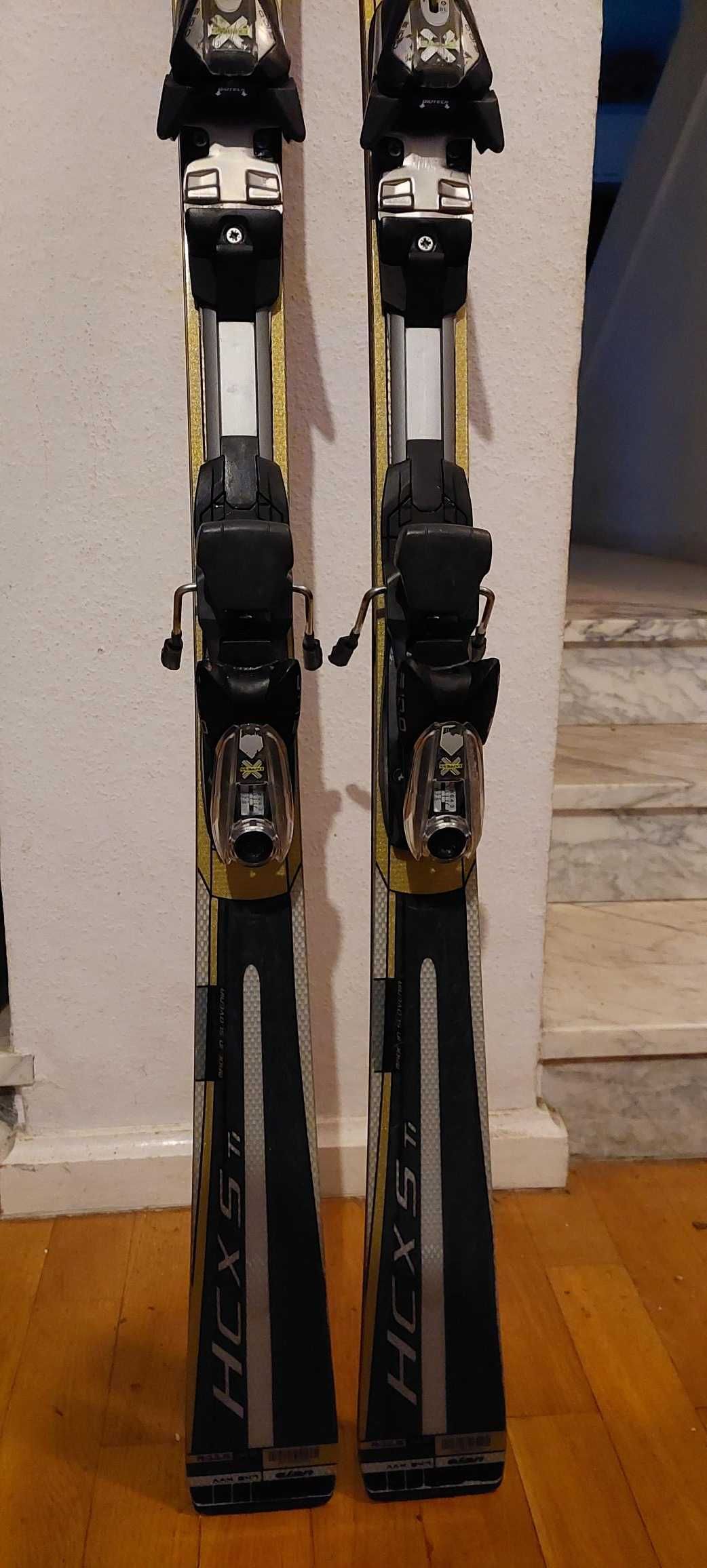 Narty Elan HCX 162cm, Salomon, Rossignol, Fischer