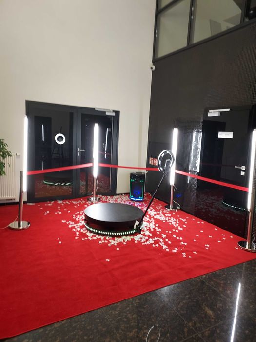 fotobudka 360, wideobudka 360 + AKCESORIA