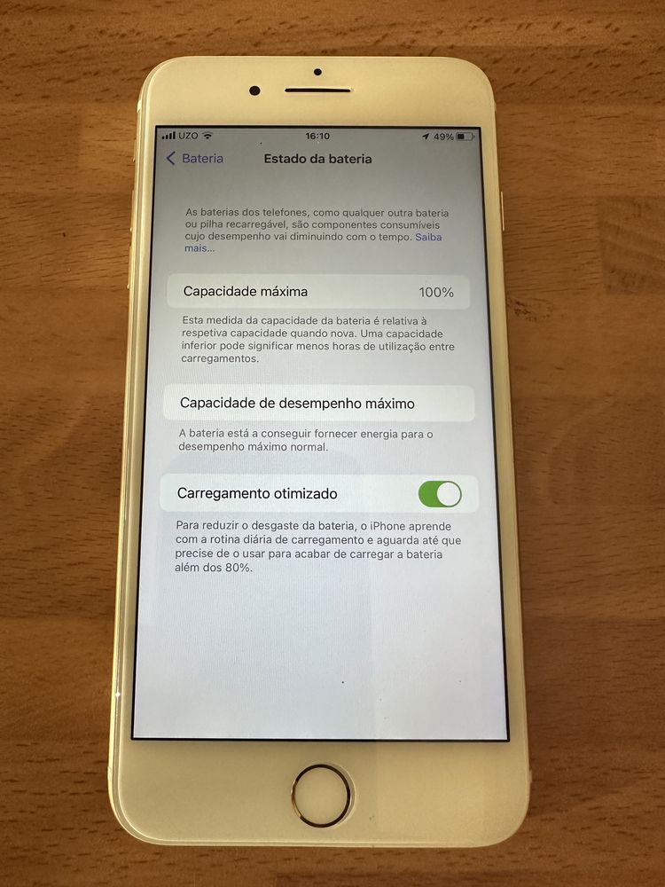 Iphone 7 plus 32gb dourado  desbloqueado(ACEITO RETOMA)