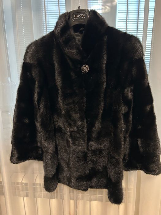 Шуба норкова нова! Розмір S/ шуба натуральная шерсть норки