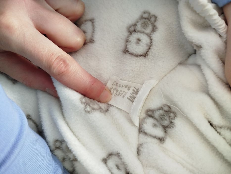 Kombinezon niemowlęcy kurtka 62 68 h&m ocieplany