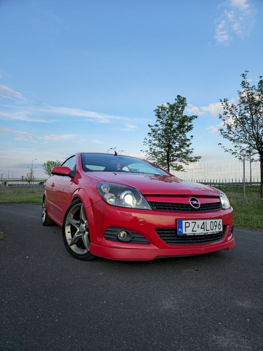 Astra h Twitop 2.0 turbo 200km benzyna skóra, Bi-xenon