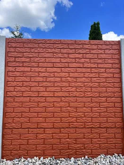 ogrodzenia betonowe dwustronne 67 zł metr bieżący - 1,5 m wysokości