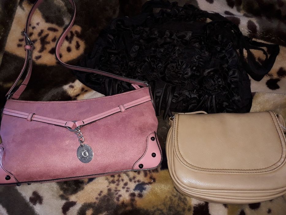 Сумка- клатч из натурального замша и кожи