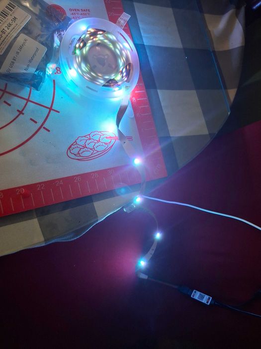 Taśma led 5m pilot blotooth
