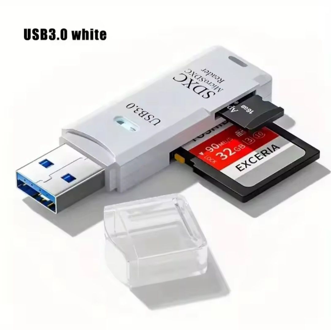 Pen leitor de cartões de memória USB 3.0