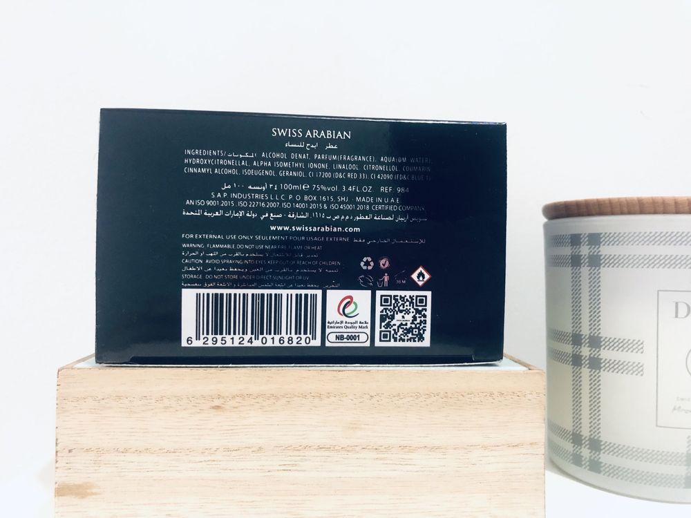 Woda perfumowana Swiss Arabian - Edge 100 ml