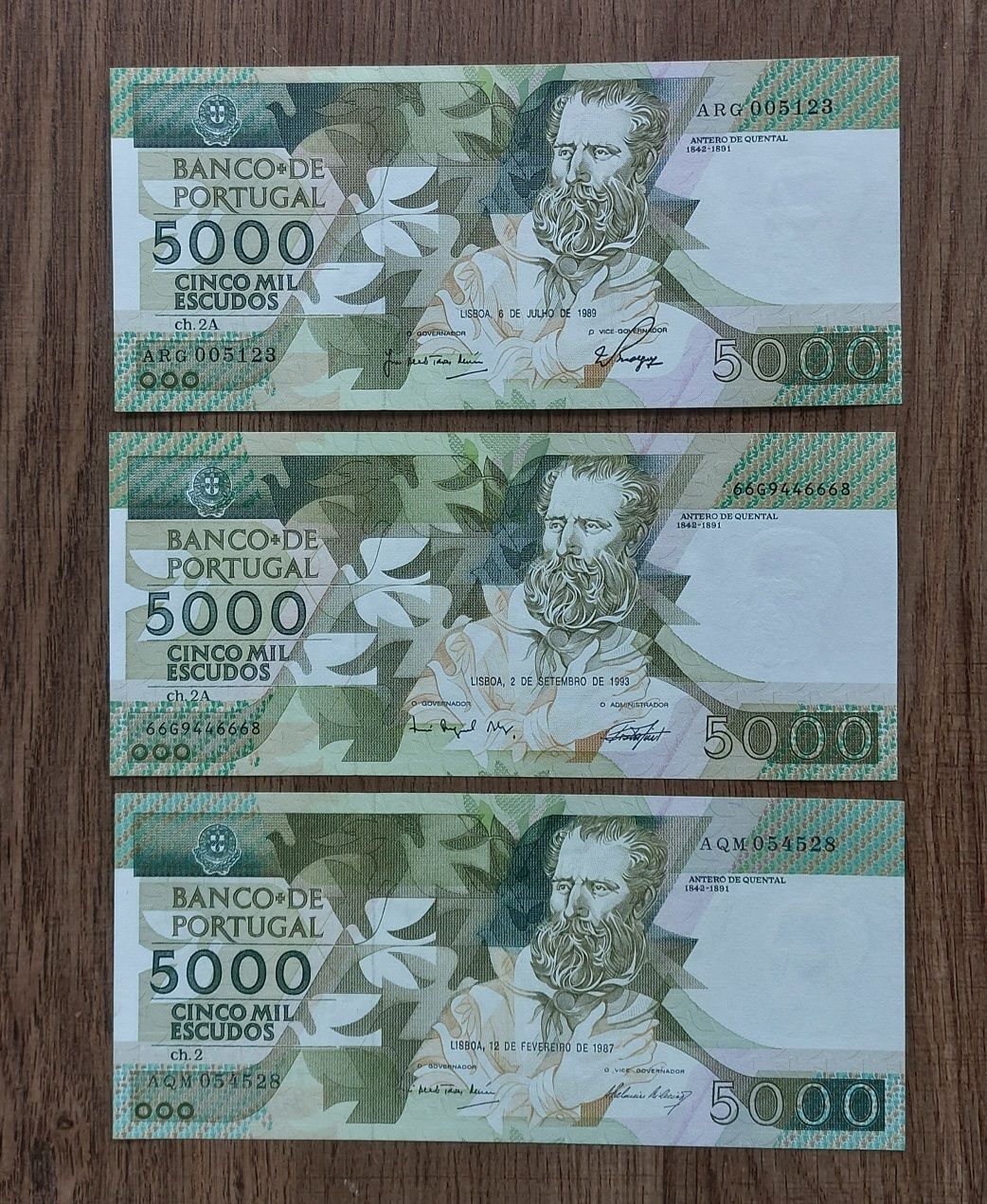 Notas 5000 esc novas
