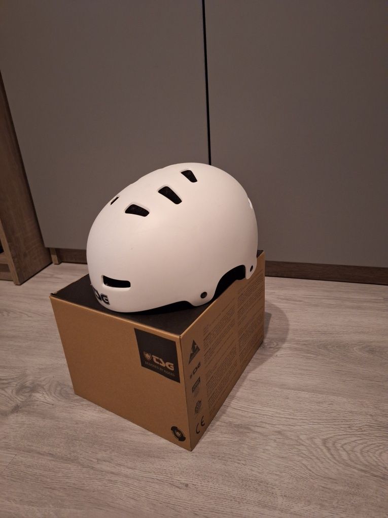 Kask tsg s/m biały