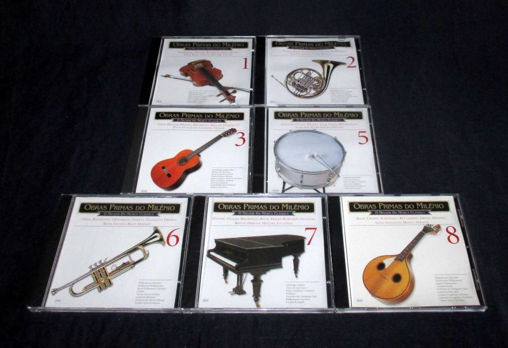 CD Obras Primas do Milénio O Melhor da Música Clássica