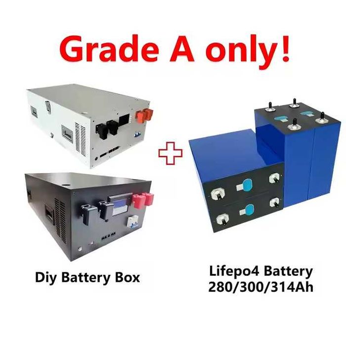 Заводська збірка 16 кВт акумулятори Lifepo4 (клас А), 51.2V, 314Ah