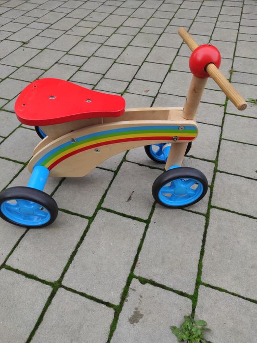 Rowerek drewniany biegówka dla dziecka