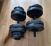 Hantle Ciężarki dwie sztuki 29 kg