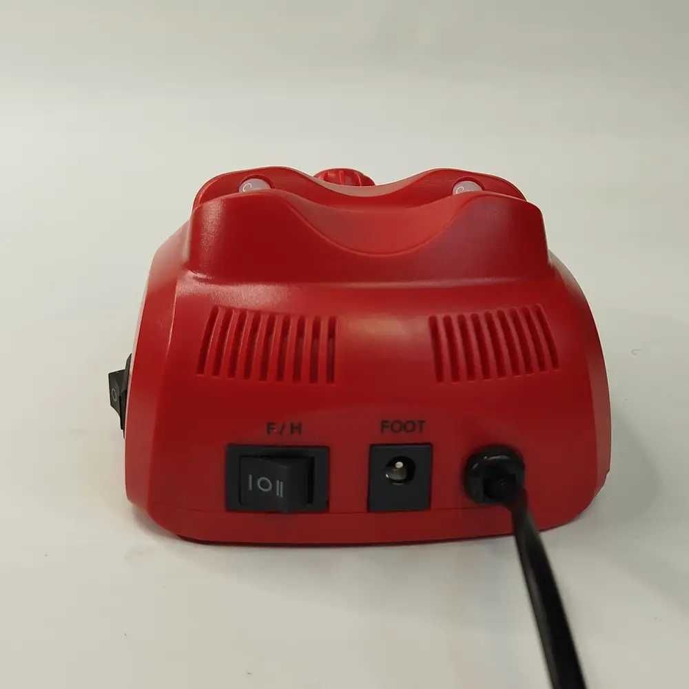 Фрезер для манікюру і педикюру Nail Master ZS-603, 45000 об, Червоний