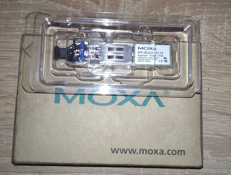 Оптоволоконный интерфейсный модуль MOXA SFP-1GLXLC-T