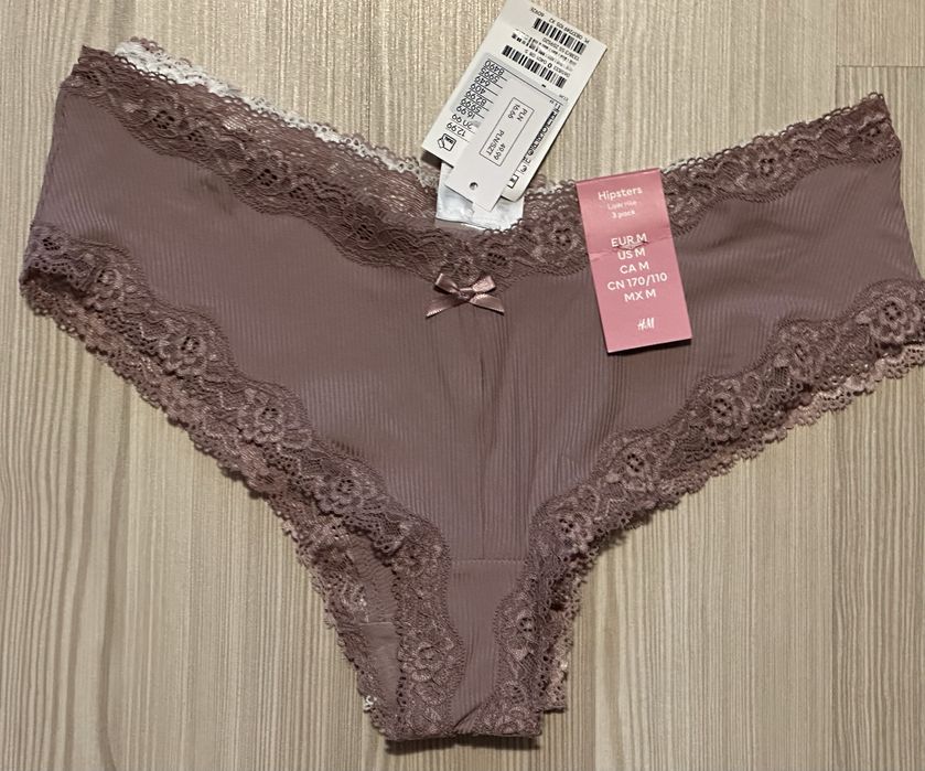 Набор женские трусики хипстеры H&M