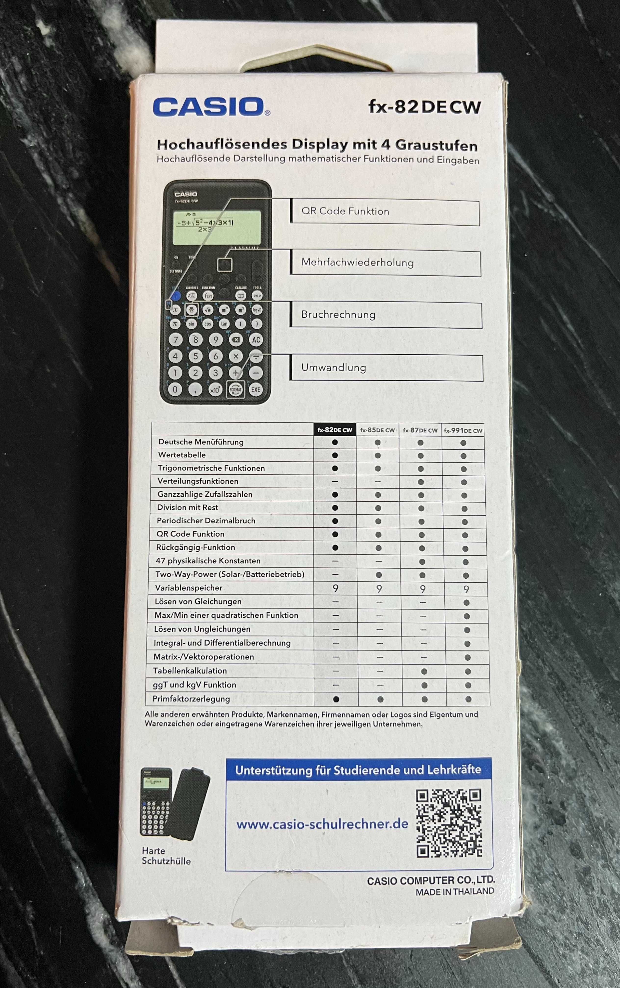 Kalkulator techniczny Casio  FX-82DE CW