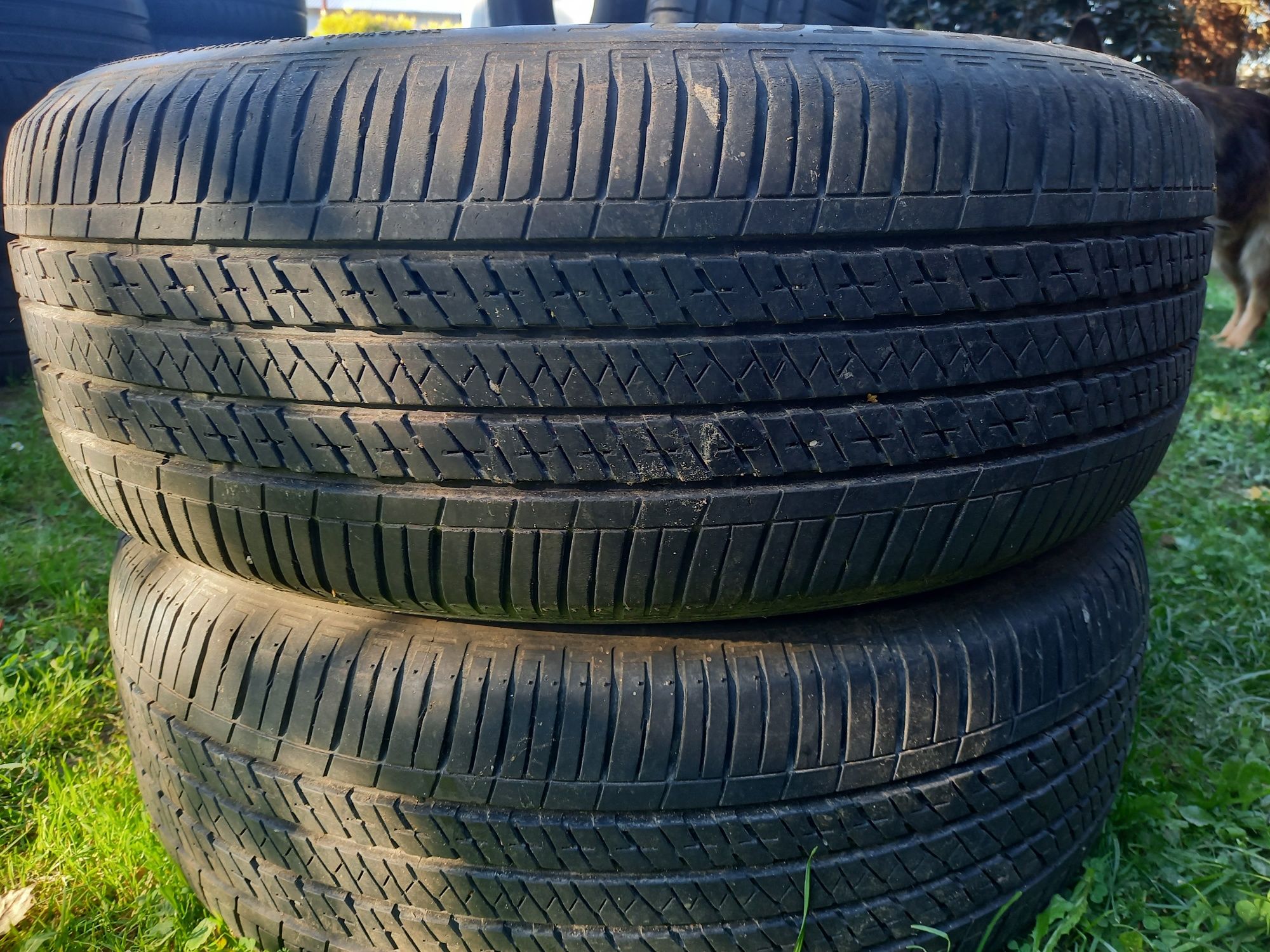 2x opony letnie 235/55r18 Bridgestone 5-6mm 2017r