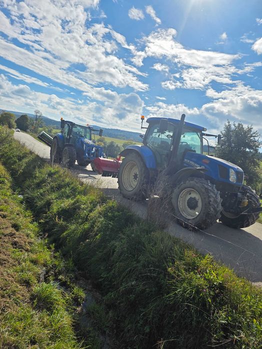 Kosznie nieużytków Usługi Leśne  Wycinka drzew HARVESTER Valmet Tehnos