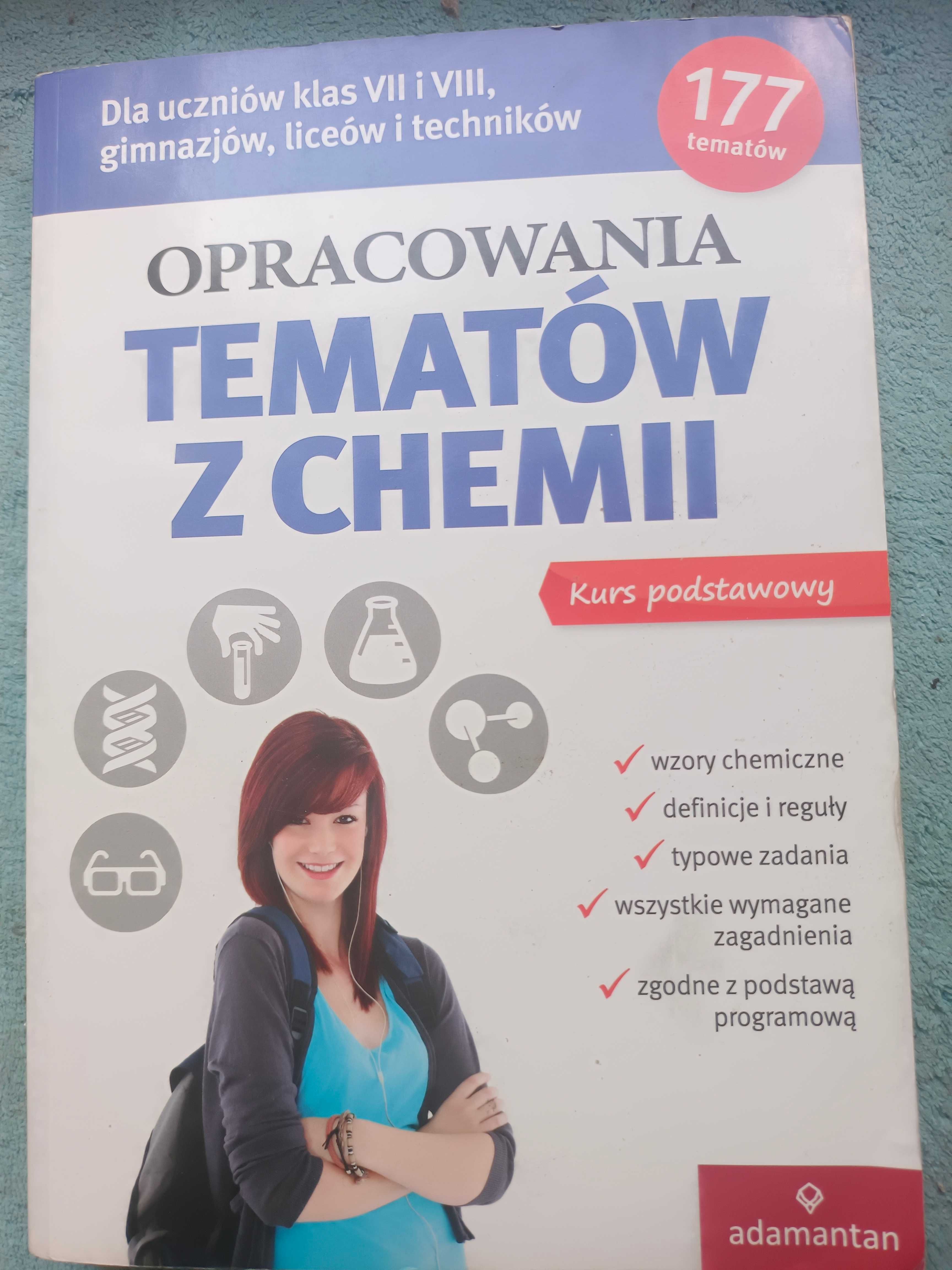 Opracowania tematów z chemii - szk. średnia, podstawowa