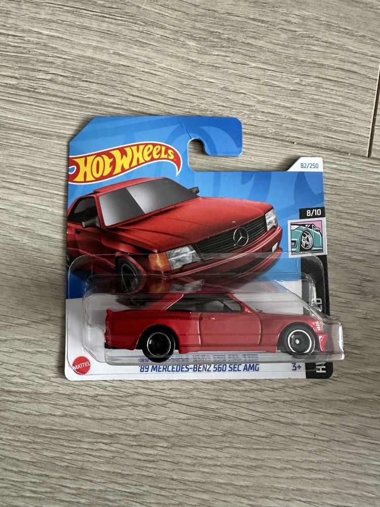 Hot wheels mercedes 560 sec amg 89