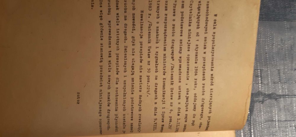 vademecum kierowcy i pieszego dla kolekcjonerów prl