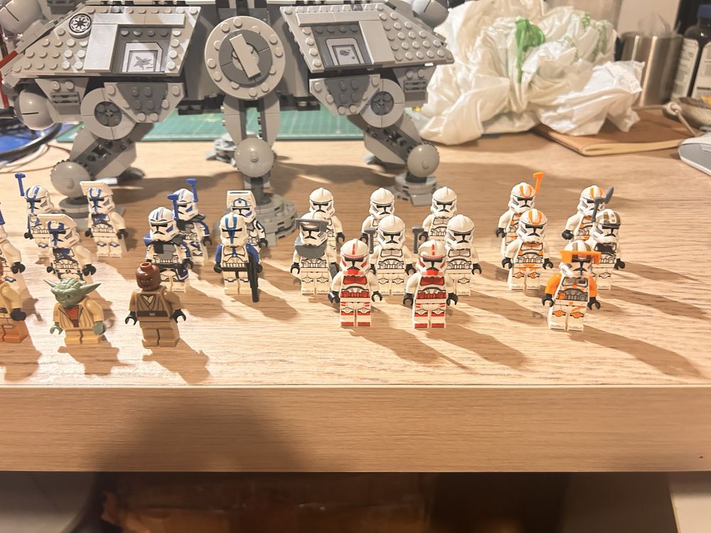 Lego star wars clone army