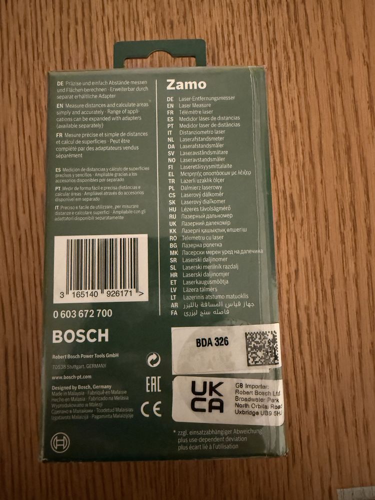 Dalmierz laserowy Bosch zalmo nowy
