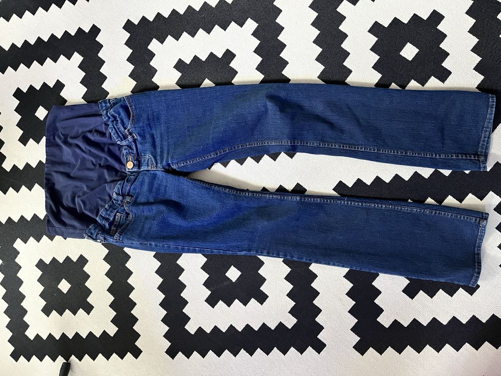 Spodnie ciążowe jeansy h&m m -38