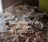 Faço remoçoes  de entulho