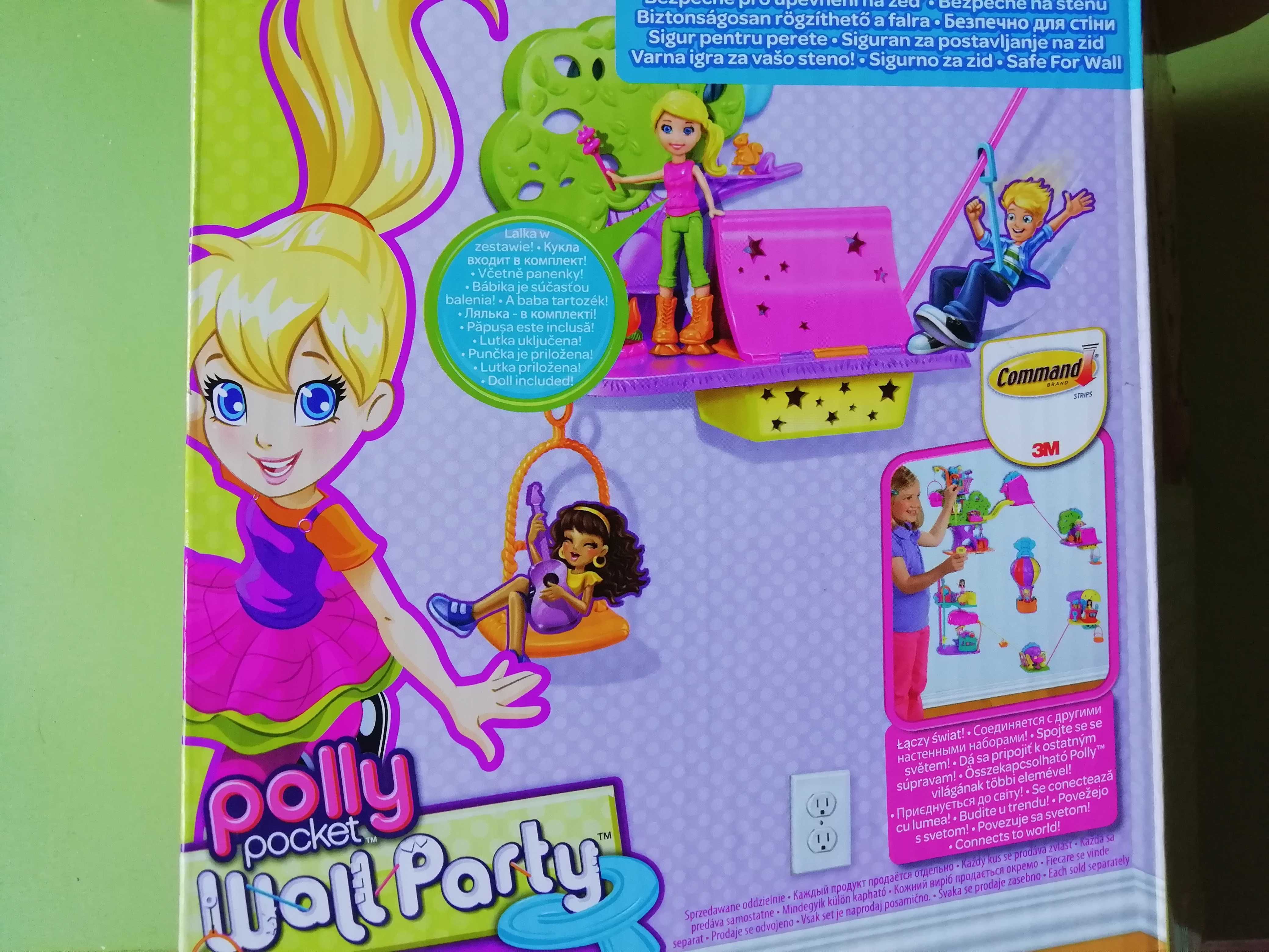 Zestaw Polly Pocket Wall Party Kemping Y7116