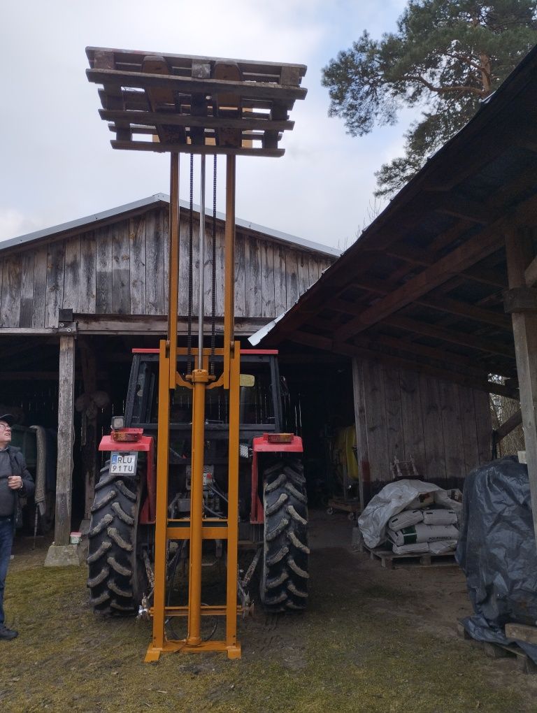 Widlak / maszt do ciągnika 3.6 m podnosnik