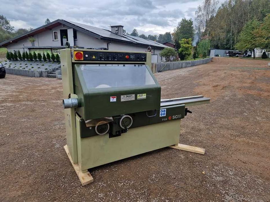 Strugarka czterostronna scm P64, strugarka, trzystronna, dwustronna