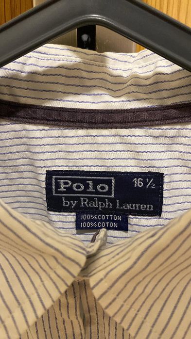 Camisa azul às riscas | Ralph Lauren