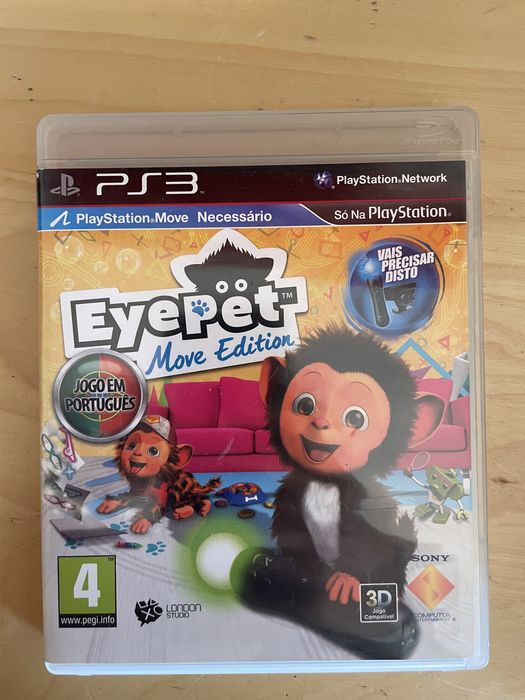 Eye pet jogo para a pa3