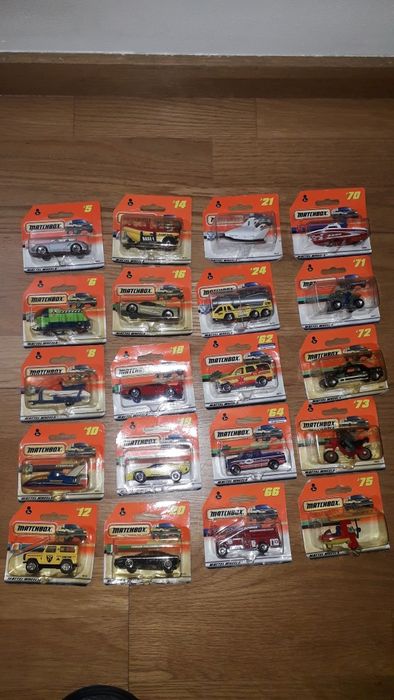 Lote de carros novos da matchbox