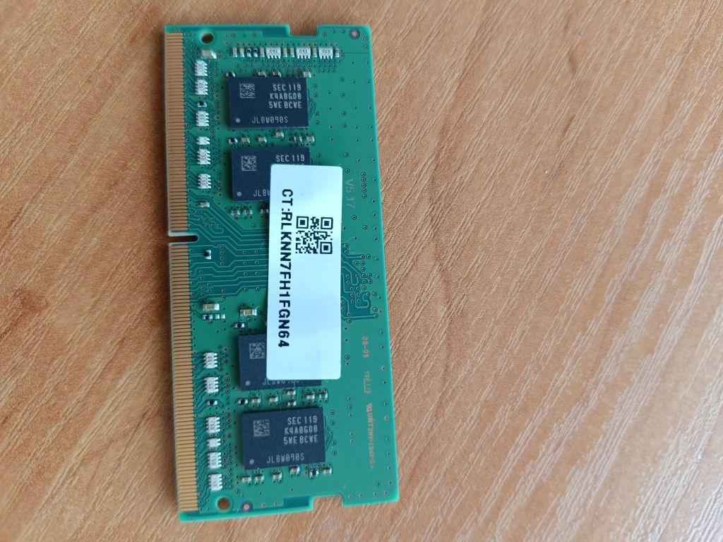 Pamięć sodimm Samsung ddr4 8 GB 3200 MHz