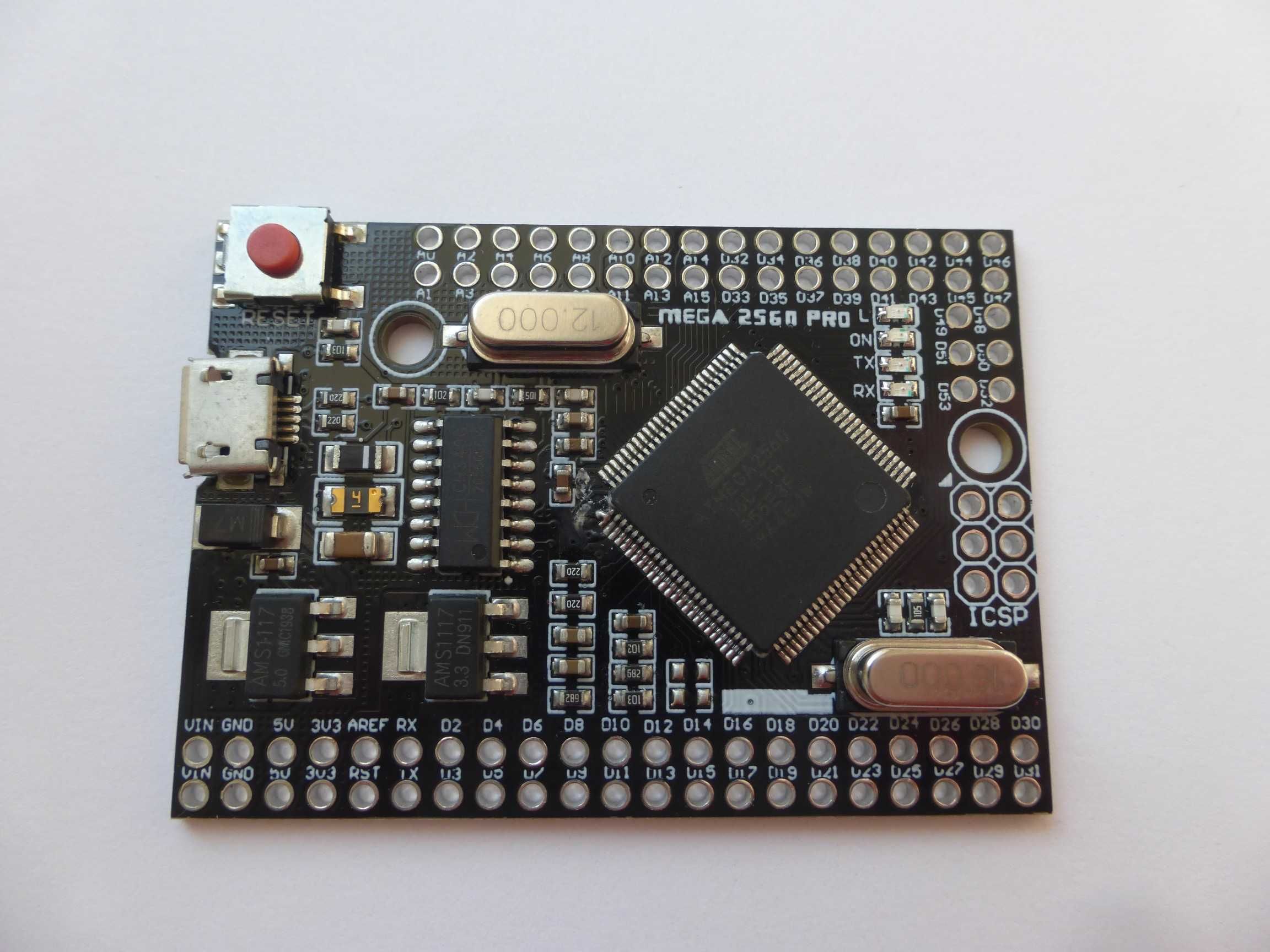 Mikrokontroler Mega 2560 Pro Mini ATmega2560 microUSB CH340 Arduino
