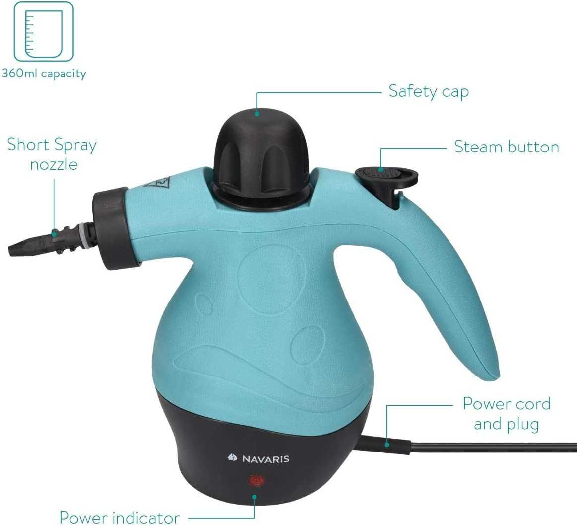 Wielozadaniowy elektryczny odkurzacz parowy myjka ciśnieniowa 360 ml