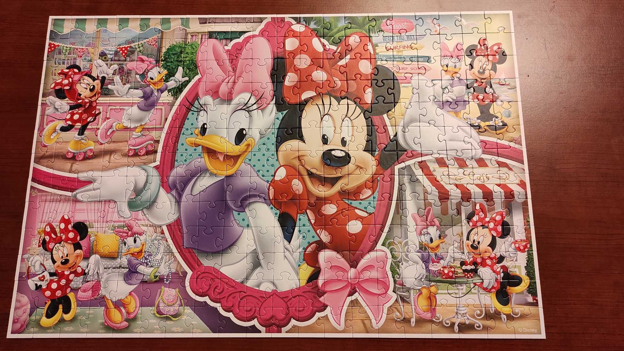 Puzzle Trefl  260 elem. myszka Minnie i Daisy