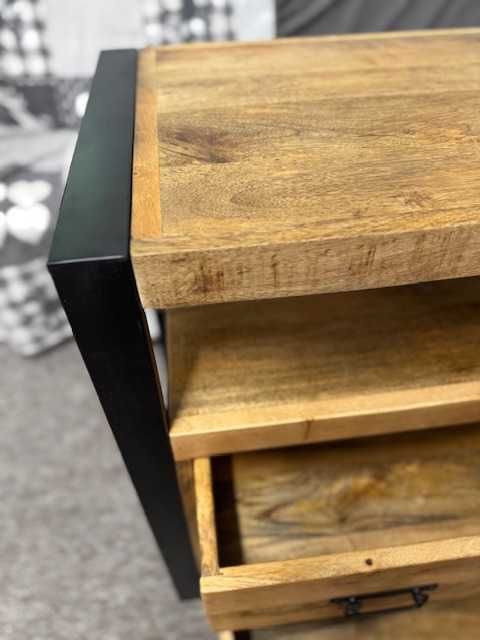 Komoda szafka boczna styl LOFT skompletuj serie Britt Nowa F-Vat