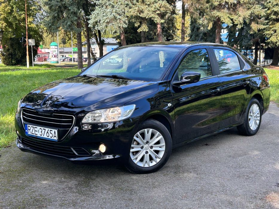 Peugeot 301 Allure*Polski Salon*1.6 Benzyna*Klima*Instalacja gaz. LPG
