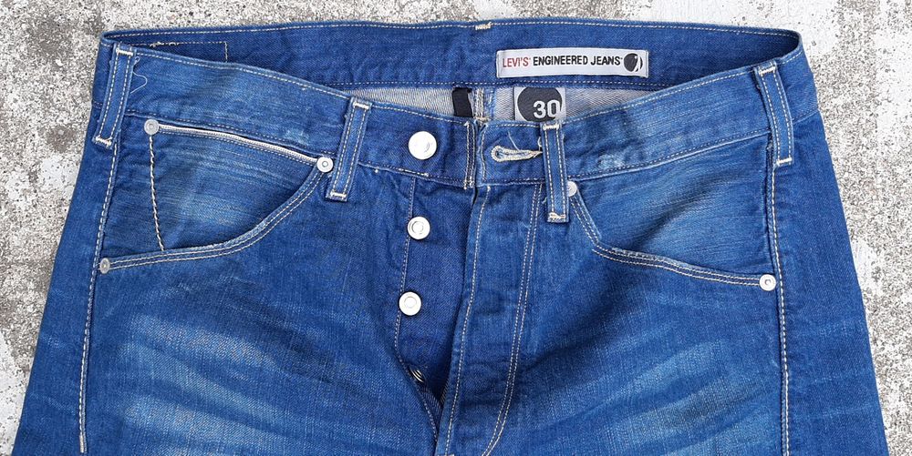 Calças ganga Levi's originais
Engineered jeans.
Muito pouco uso. Como