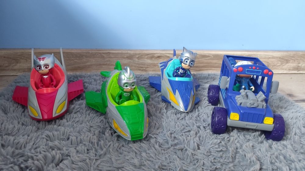 Pj Masks pojazdy + figurki