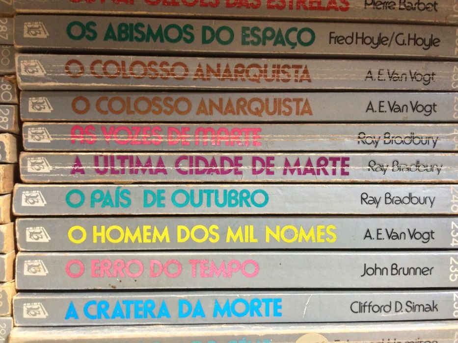 Argonauta, muitos livros da colecção, ofereço portes